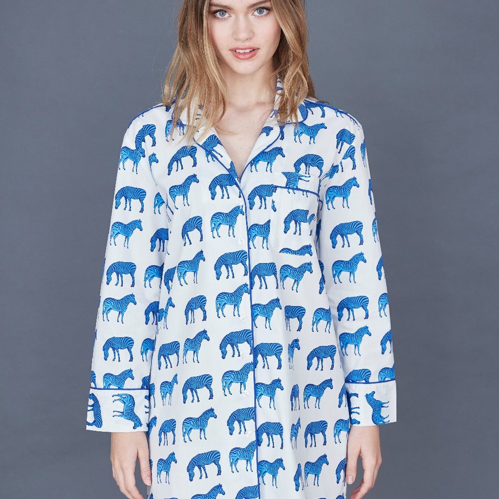 Zebra Night Shirt